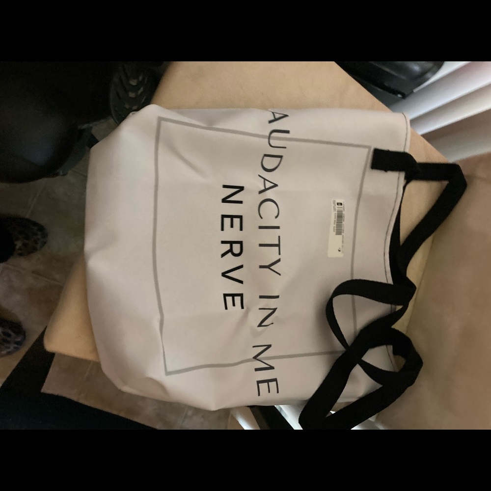 Audacity In Me shopper bag.